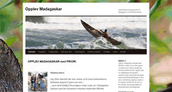 Desktop Screenshot of opplev-madagaskar.com