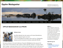Tablet Screenshot of opplev-madagaskar.com